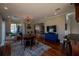 Spacious living area with hardwood floors and open floor plan at 26932 Sea Breeze Way, Wesley Chapel, FL 33544