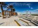 Modern pool deck with plenty of lounge chairs at 5120 Marina Way # 2201, Tampa, FL 33611