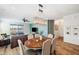 Elegant dining room with chandelier and hardwood floors at 5125 Autumn Ridge Dr, Wesley Chapel, FL 33545