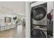 Stackable washer and dryer in a convenient space at 524 S Grosse Ave, Tarpon Springs, FL 34689