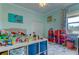 Light-filled bedroom with colorful decor and -friendly furnishings at 6367 Foxbrook Trl, Parrish, FL 34219