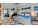 Comfortable and serene main bedroom with a plush bed, soft colors, and a relaxing atmosphere at 6367 Foxbrook Trl, Parrish, FL 34219