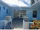 Front entry with decorative accents and a view of the home's interior at 7524 Vienna Ln, Port Richey, FL 34668