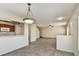 Dining area with tile floors and kitchen access at 10805 Keys Gate Dr, Riverview, FL 33579
