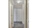 Hallway with carpet, double doors to storage, and access to rooms at 10805 Keys Gate Dr, Riverview, FL 33579