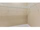 Wire shelving closet provides extra storage solutions at 125 Falling Water Dr, Brandon, FL 33511