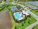 Community pool, playground, and tennis courts at 16120 67Th E Ct, Parrish, FL 34219