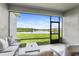 Relaxing screened porch with a view of a lake at 16120 67Th E Ct, Parrish, FL 34219