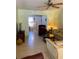 Bright living room features tiled floors and comfy seating at 1652 S Lake Ave # 2, Clearwater, FL 33756
