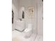 Modern bathroom with floating vanity and a glass-enclosed shower at 2100 4Th S St, St Petersburg, FL 33705