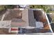 Top-down view of the house and surrounding landscape at 2307 Mary Sue St, Largo, FL 33774