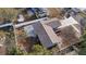 House and backyard view from above at 2307 Mary Sue St, Largo, FL 33774