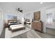 Spacious bedroom with wood furniture and sliding door at 2307 Mary Sue St, Largo, FL 33774