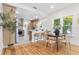 Modern kitchen with an island and stainless steel appliances at 235 11Th Ne Ave, St Petersburg, FL 33701