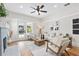 Spacious living room with hardwood floors and lots of light at 235 11Th Ne Ave, St Petersburg, FL 33701