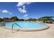 Inviting outdoor pool perfect for recreation at 2510 Lancaster Dr # 166, Sun City Center, FL 33573