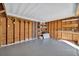 Unfinished workshop with built-in shelving and workbench at 322 S Port Royal Ln, Apollo Beach, FL 33572