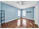 Spacious bedroom with wood floors and dual windows at 3621 19Th Street N, St Petersburg, FL 33713