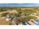 Property location shown from above in a residential area at 410 Pine Pointe Ct, Seffner, FL 33584