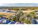 Aerial view showing home's location in a residential neighborhood at 410 Pine Pointe Ct, Seffner, FL 33584