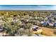 Aerial view showing home's location in a residential neighborhood at 410 Pine Pointe Ct, Seffner, FL 33584