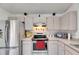 Modern kitchen with stainless steel appliances and ample cabinetry at 410 Pine Pointe Ct, Seffner, FL 33584