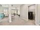 Bright hallway with laundry room and access to bedrooms at 4909 4Th N Ave, St Petersburg, FL 33710