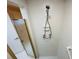 Shower stall with tiled walls and grab bar at 4950 Gulf Blvd # 401, St Pete Beach, FL 33706