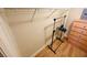 Spacious walk-in closets with shelving and hanging rods at 4950 Gulf Blvd # 401, St Pete Beach, FL 33706