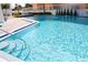 Sparkling heated pool with beach views at 4950 Gulf Blvd # 401, St Pete Beach, FL 33706