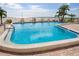 Inviting heated pool with beach views at 4950 Gulf Blvd # 401, St Pete Beach, FL 33706