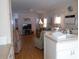 Open living room with hardwood floors and neutral color palette at 5335 Fairfield S Ave # 78, Gulfport, FL 33707