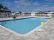 Inviting community pool with ample deck space at 5335 Fairfield S Ave # 78, Gulfport, FL 33707