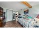 Second bedroom with daybed and lots of storage at 6145 55Th N Ave, St Petersburg, FL 33709