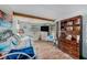 Second bedroom with daybed and plenty of storage at 6145 55Th N Ave, St Petersburg, FL 33709