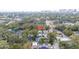 Aerial view showcasing the home's location in a residential neighborhood at 1203 E 24Th Ave, Tampa, FL 33605