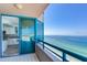 Condo balcony offers stunning ocean views and bright natural light at 1520 Gulf Blvd # 1602, Clearwater Beach, FL 33767
