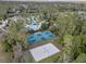 Community offers a sand volleyball court and basketball court at 27544 Kirkwood Cir, Wesley Chapel, FL 33544