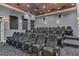 Community theater room with many comfortable seats at 27544 Kirkwood Cir, Wesley Chapel, FL 33544