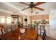 Well-equipped kitchen with granite countertops and island at 443 Pinellas Bayway S # 105, Tierra Verde, FL 33715