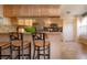 Modern kitchen with stainless steel appliances at 443 Pinellas Bayway S # 105, Tierra Verde, FL 33715