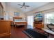 Large main bedroom with king-size bed and plenty of natural light at 443 Pinellas Bayway S # 105, Tierra Verde, FL 33715