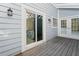 Screened porch with sliding glass doors to bedroom at 764 Captiva Ne Ct, St Petersburg, FL 33702