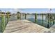 Enjoy this large wooden dock with water access at 8114 Causeway S Blvd, St Petersburg, FL 33707