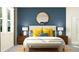 Serene bedroom with a king-size bed and ample natural light at 9706 Minnow Ray Dr, Land O Lakes, FL 34638