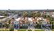 Bird's-eye view of townhouses close to the city skyline at 111 S Melville Ave # 4, Tampa, FL 33606