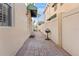 Brick paved patio walkway to the back door of the property at 111 S Melville Ave # 4, Tampa, FL 33606