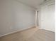 Bright bedroom with double door closet and carpet floors at 11482 Boundless Ter, Venice, FL 34293