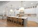 Kitchen island with seating, pendant lighting, and a spacious layout for cooking and gathering at 120 25Th N Ave, St Petersburg, FL 33704