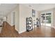 Home office with built-in desk and storage at 1214 E Curtis St, Tampa, FL 33603